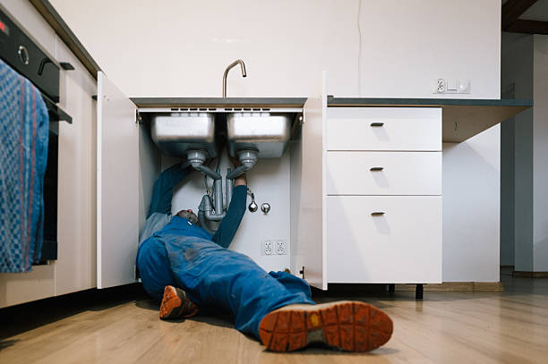 Professional Drain Cleaning technician working in Hartford, AL